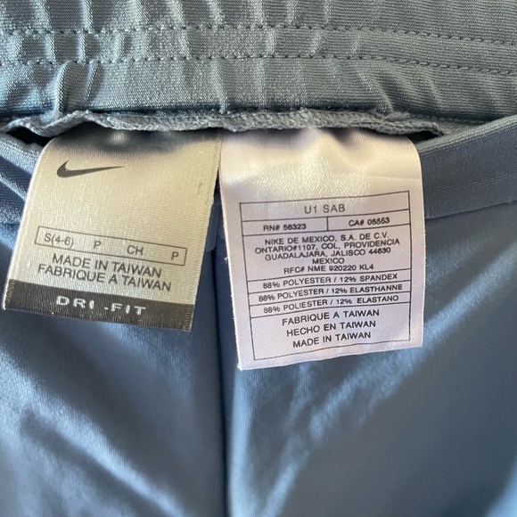 Nike Light Blue Dri-Fit Athletic Shorts - Picture 2 of 5